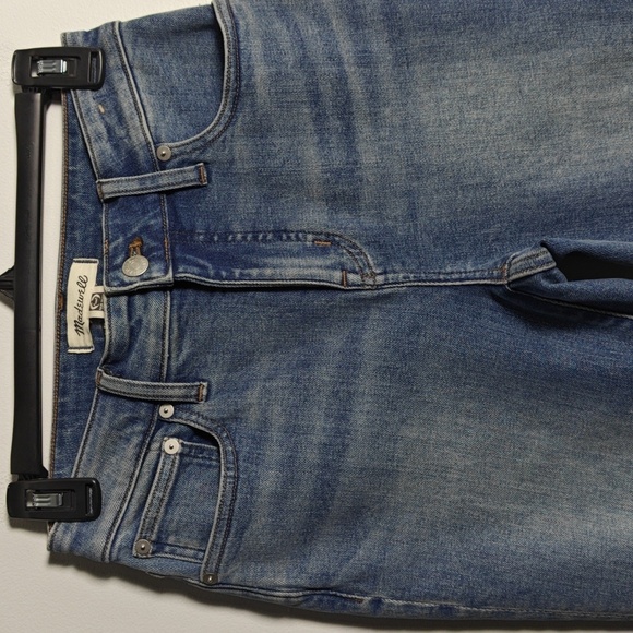 MADEWELL Curvy Kick Out Crop Jeans in Light Wash Size 26 - Picture 8 of 16